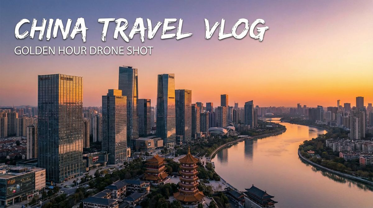 里番城市风光航拍视频